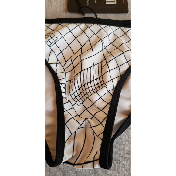 INSIGHT WHIT GRAPH REG BRIEF BIKINI BOTTOM NWT M/6 - Picture 5 of 7